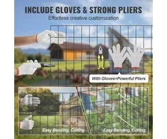 Vevor Cinkuota metalinė viela 122 cm x 15 m