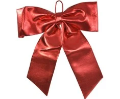 Christmas Decoration dekoratyvinė raudona kokarda 68x80 cm