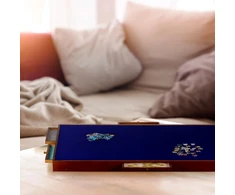 Relaxdays Dėlionės lenta su 6 stalčiais