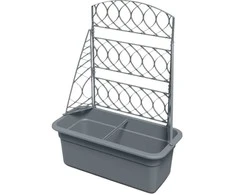 Prosperplast dėžutė su pergola Bloma pilka