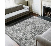 Vevor Didelis kilimas 243 x 305 cm pilkas