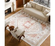 Vevor didelis kilimas 274 x 366 cm vidinis neslystantis