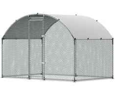 Didelis metalinis vištidės voljeras 3 x 2 x 2 m