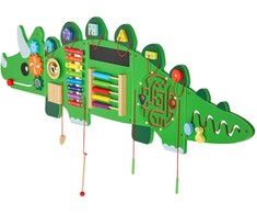 Vevor dinozaurų veiklos sienelė su 11 užduočių