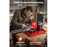 Diskinio pjūklo ašmenų galąstuvas, 370W 2890RPM