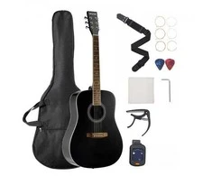 Vevor Drednoto akustinė gitara 104 cm rinkinys