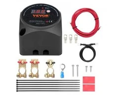 Vevor Dualus akumuliatorių relės rinkinys 12V 140A
