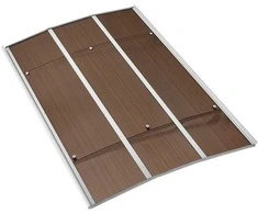 Vevor Durų stogelis 100 x 150 cm, polikarbonato