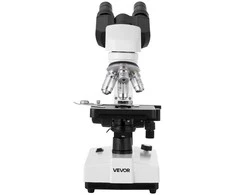 Vevor Dvejslųbė binokulinė mikroskopas 40-5000X