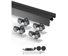 Vevor Dviejų durų bėgių sistema 122 cm