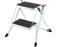 VEVOR Dviejų pakopų kopėčios, 150 kg talpa