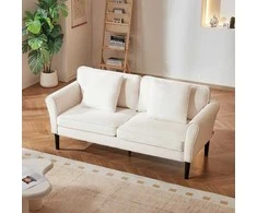 VEVOR Dviejų vietų sofa iš veliūro audinio