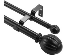 Vevor Dvigubi užuolaidų karnizai 92–183 cm reg