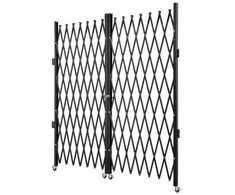 VEVOR Dvigubos sulankstomos saugos grotelės 155 x 310 cm