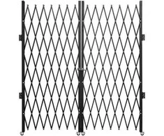Vevor Dvigubos sulankstomos saugos grotelės 155 x 310 cm