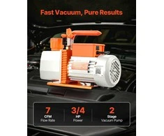 Vevor Dvikopė vakuuminė pompa automobiliams