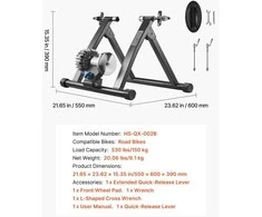VEVOR Dviračio treniruoklis 26-29 in ir 700C ratams