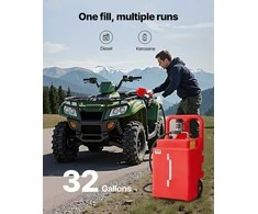 Vevor Dyzelino perkėlimo talpa, 121 litras su elektrine pompa