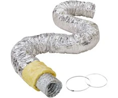 Vevor Džiovintuvo ventiliacijos žarna 127 mm, izoliuota