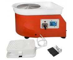 Vevor Elektrinė keraminė žiedimo mašina 25 cm, 280W