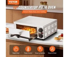 Elektrinė krosnelė VEVOR Elektrinė stalviršio picos krosnelė 1500W
