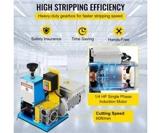 VEVOR Elektrinė vielos nuėmimo mašina 1,5-25 mm