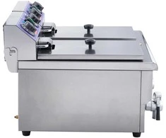Vevor Elektrinė dviguba gruzdintuvė, 6000W