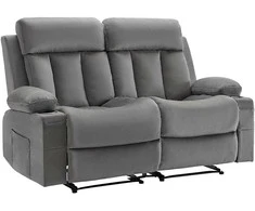 Vevor Elektrinė dvivietė sofa su masažu ir USB