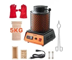 VEVOR Elektrinė lydymo krosnis su 5kg tigliu