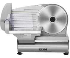 Vevor Elektrinė mėsos pjaustyklė 180W su reguliuojamu storumu