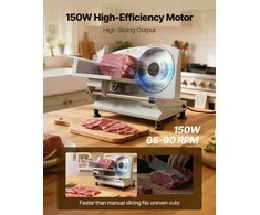 Vevor Elektrinė mėsos pjaustyklė su 170 mm ašmenimis