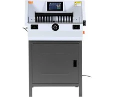 Vevor Elektrinė popieriaus pjaustyklė su jutikliniu ekranu