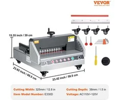 VEVOR Elektrinė popieriaus pjovimo mašina