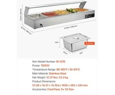 VEVOR elektrinė restoranų maisto šildyklė