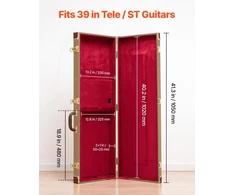 Elektrinės gitaros kietas dėklas 1050 mm