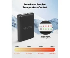 Vevor Elektrinės kojinės su akumuliatoriumi ir programėle