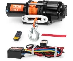 Vevor Elektrinis gervė ATV UTV 2041 kg lynas