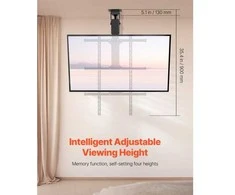 Vevor Elektrinis lubinis televizoriaus laikiklis 32-65 cm ekranui