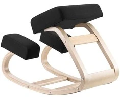 Ergonominė klūpėjimo kėdė iš medžio