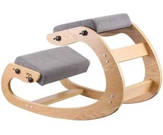 Ergonomiška klūpėjimo kėdė pilka