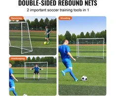 Vevor Futbolo atšokimo siena 244 x 183 cm