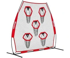 VEVOR Futbolo treniruočių tinklas 2133.6 x 2133.6mm