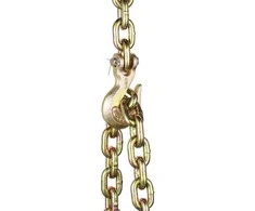 Vevor G80 tvirtinimo grandinė su kabliais 10mm x 3m