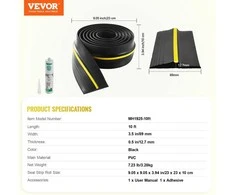 VEVOR Garažo durų tarpinė 3.05 m sandari PVC