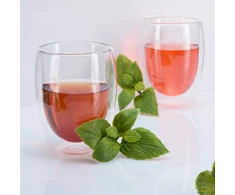 Relaxdays Latte Macchiato stiklinės 350 ml