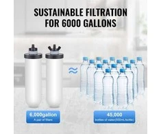 VEVOR Gravitacinė vandens filtravimo sistema 2.25G