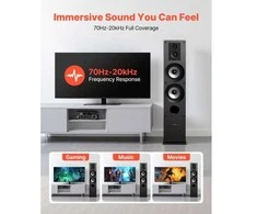 Namų kino sistema VEVOR Grindinė 3 krypčių kolonėlė 145W