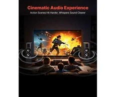 Namų kino sistema Vevor grindinės trijų juostų kolonėlės 145 W