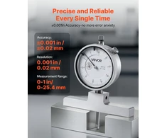 VEVOR Gylio mikrometras 0–22 in, 0,001 in