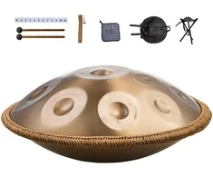 Vevor Handpan būgnas 22 cm 12 natų D minoras